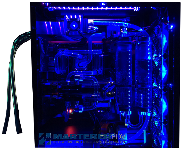 Handgefertigtes Extrem-PC-System
